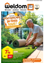 Prospectus  : C’est les vacances, je finis tout !