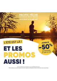 Prospectus Pacific Pêche LYON - VAULX EN VELIN : L’été est là ! Et les promos aussi !