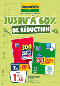 Prospectus Bureau Vallée - Chauray : Jusqu’à 60% de réduction