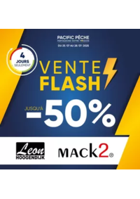 Prospectus Pacific Pêche NIORT : Vente Flash 100% Carpe