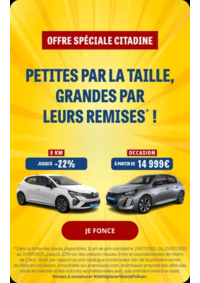 Prospectus Aramis Paris Porte de Gentilly : Offre spéciale citadine