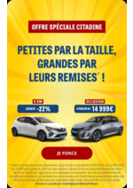 Prospectus Aramis : Offre spéciale citadine