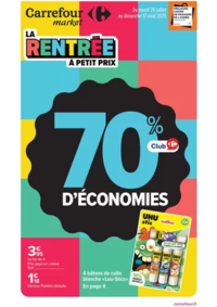 Prospectus Carrefour TOULON : LA RENTRÉE À PETIT PRIX