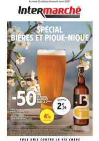 Prospectus Intermarché Super Autun : BIERES/PIQUE-NIQUE