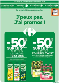 Prospectus Carrefour Express Paris 114 boulevard St Germain : J'PEUX PAS, J'AI PROMOS !
