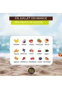 Prospectus Biomonde PARIS 13 RUE DE MAUBEUGE : Juillet fruits & legumes