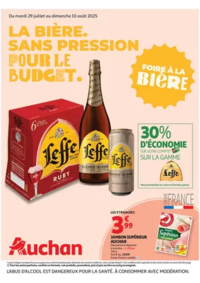 Prospectus Auchan NOYON : Foire à la bière : sans pression pour le budget