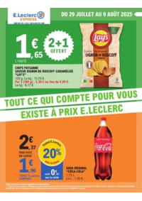 Prospectus E.Leclerc OBERNAI : DEPENSER MOINS 16 - Express