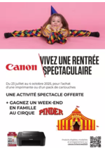 Prospectus LDLC : Une activité spectacle offerte avec Canon