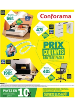 Prospectus Conforama : Prix coutants