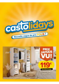 Prospectus Castorama STRASBOURG - MUNDOLSHEIM : Castolidays - Nouvelle vague de prix fous !