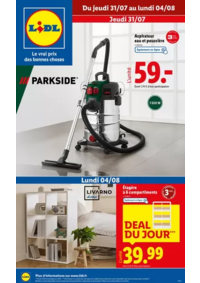 Prospectus Lidl MOLSHEIM : Bricolage, mode et ameublement, ne manquez pas cette nouvelle vente Lidl !