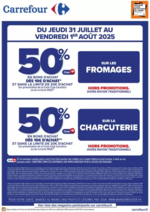 Prospectus Carrefour : OPÉRATION BON D’ACHAT SUR FROMAGES & CHARCUTERIE