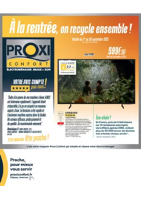 Prospectus Proxi Confort LIMOGES : BB Tabloid Septembre 2025