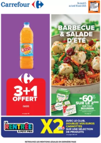 Prospectus Carrefour Contact Rouvroy : BARBECUE & SALADE D'ÉTÉ