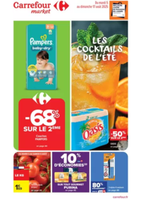 Prospectus Carrefour Market YUTZ : LES COCKTAILS DE L'ETE !