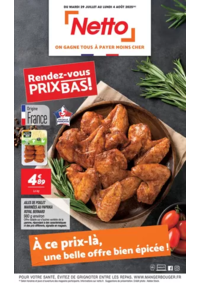 Prospectus Netto Montélier : Rendez-vous PRIX BAS !