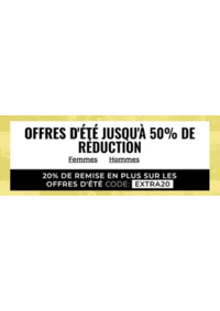 Prospectus Clarks Placide : Offres d'été Jusqu'à 50% de réduction