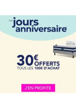 Promos et remises  : Les jours Anniversaire