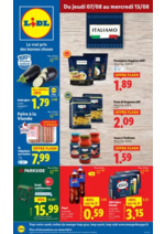 Prospectus  : Savourez le meilleur de la cuisine italienne avec notre gamme Italiamo à prix Lidl !