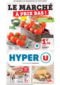 Prospectus Hyper U SAINTES : Le marché à prix bas!