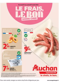 Prospectus Auchan Supermarché Saint-Germain-lès-Corbeil : Le frais, le bon moins cher