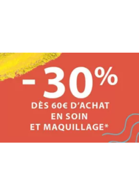 Prospectus Passion Beautés Carcassonne : Profitez de -30% dès 60€ en soin et maquillage* !