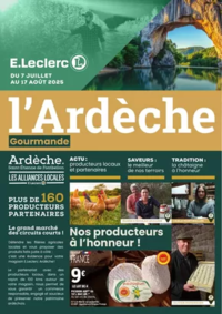 Prospectus E.Leclerc ST ETIENNE DE FONTBELLON : ARDECHE