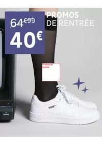 Prospectus Chausséa BELFORT DANJOUTIN : Promos de rentrée
