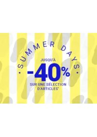 Prospectus Courir NANTES : Summer days -40%