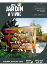 Votre jardin à vivre Prospectus  : Votre jardin à vivre