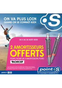 Prospectus Point S BELFORT 86 Faubourg de Montbéliard : Cet été, partez l'esprit tranquille en famille !