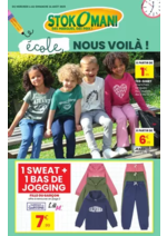 Prospectus stokomani : 1 SWEAT + 1 BAS DE JOGGING