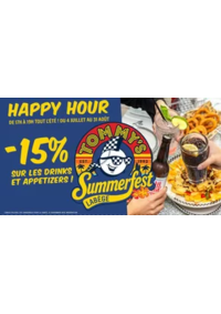 Prospectus Tommy's Café TOULOUSE - LAB7GE : Happy Hour