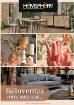 Prospectus Hémisphère Sud : Réinventez votre intérieur...