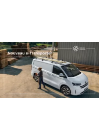 Prospectus Volkswagen Vente et Après-Vente ST PALAIS : Nouveau e-Transporter
