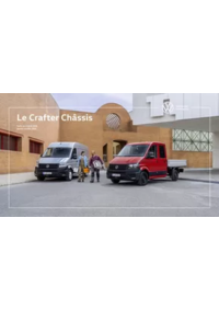 Prospectus Volkswagen Vente et Après-Vente PARIS 88 BOULEVARD PEREIRE : Le Crafter Châssis