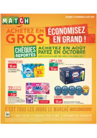 Prospectus Supermarchés Match Kilstett : ACHETEZ EN GROS ÉCONOMISEZ EN GRAND !