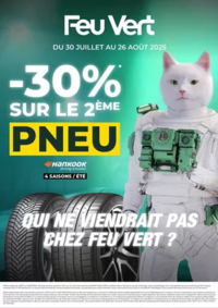 Prospectus Feu Vert Claye-Souilly : Qui ne viendrait pas chez Feu Vert? (Succursales)