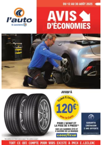Prospectus L'auto E.Leclerc CHATEAU GONTIER : AVIS DECONOMIE
