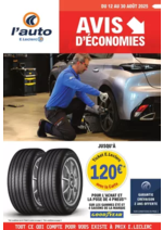 Prospectus L'auto E.Leclerc : AVIS DECONOMIE