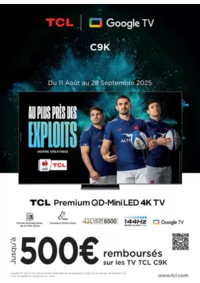 Prospectus Boulanger Vannes : OFFRE TCL : jusqu'à 500€ remboursés !
