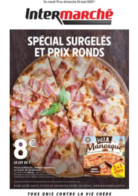 Prospectus Intermarché Super Dampierre-les-Boi : S34 - R5 - SURGELES/PRIX RONDS