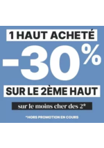 Prospectus Bonobo : -30% sur le 2ème haut