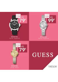 Prospectus Trésor Bijoux ARCUEIL : Guess Offers