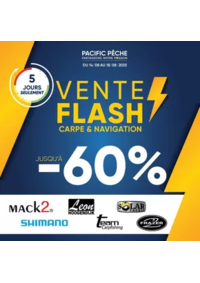 Prospectus Pacific Pêche NEVERS : CARPE & NAVIGATION