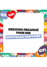 Prospectus Gifi HAUTMONT : Pensez à organiser votre dressing pour commencer ou recommencer du bon pied
