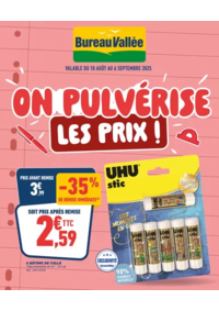Prospectus Bureau Vallée - Villeparisis : On pulvérise les prix