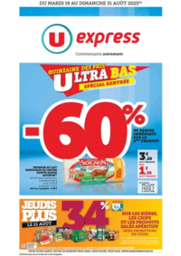 Prospectus U Express EYRAGUES : Quinzaine Commerçante