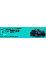 Promos et remises  : Passer à l’électrique, sans attendre, avec une voiture branchée et pour tous.